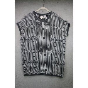 Billy Reid Oversized Cap Sleeve Sweater Dress-Large-Boho